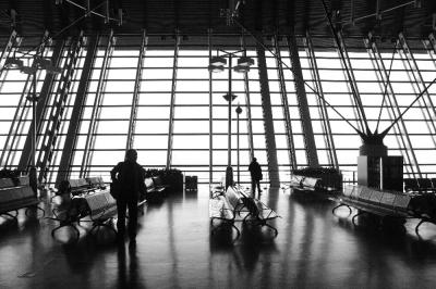 Final Departure, Pudong Airport, Shanghai 2005