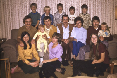 Family - Christmas 1973