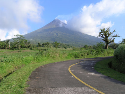 Towards Mt. Mayon