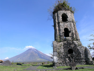 Mayon and Cagsaua Ruins