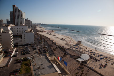 Tel Aviv beach.