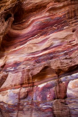 Cool natural rock colors.