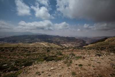 The hills of the Dana Nature Reserve.