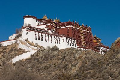 First view of Potala Palace.