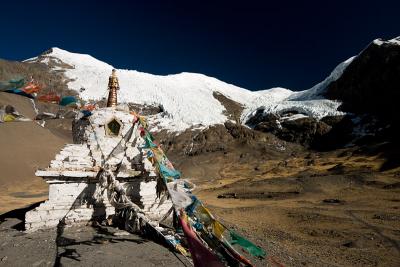 They pretty much put a stupa and prayer flags in front of anything cool.