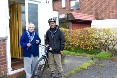 I cycled from Hemel railway station to Wood Lane End