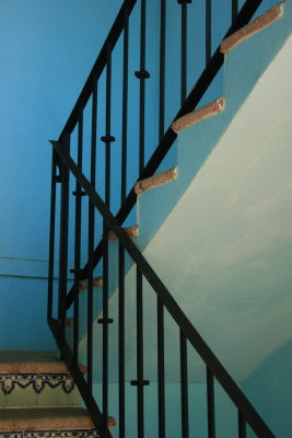 THE BLUE STAIRS