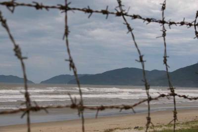 Beach between Hue and Da Nang