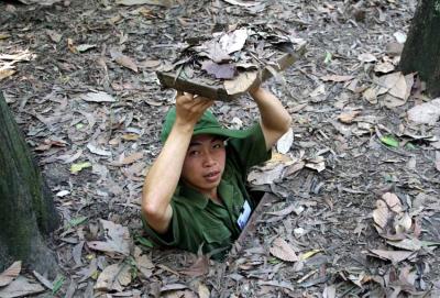 Viet Cong at Cu Chi Tunnels