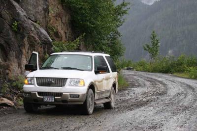 Up the Road to Salmon Glacier