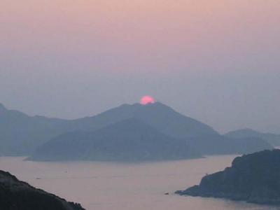 Sunset over Lamma