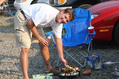 Getting all fancy with shiskabobs
