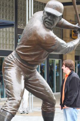 Derek Contemplates Willie Stargell's Package