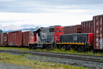 Switch Engine in Hinton AB