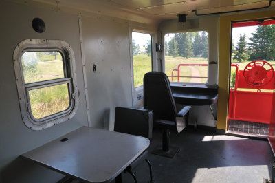 Inside CN Caboose