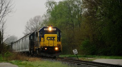 New Ross IN - CSX 2775 Local