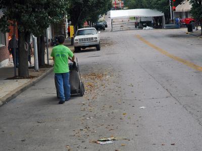 Cleaning 3rd Street