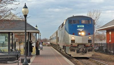Amtrak 100 comes to Town