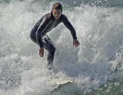 Surfer at Pismo Beach
