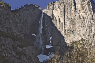 Winter Yosemite Falls