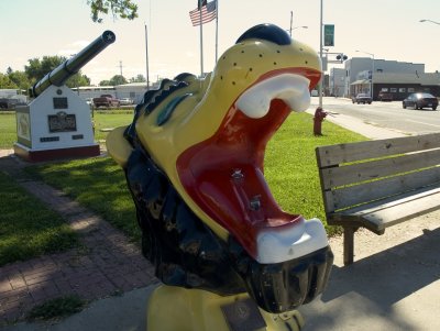 Lion Water Fountain Stanley WI