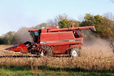 Harvesting Missouri Corn