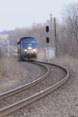 Kansas City Bound Amtrak