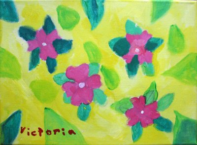 flower, Victoria, age:6