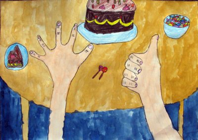 my hands, Lucy, age:6