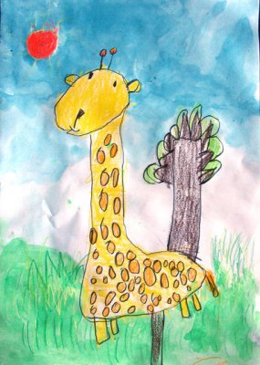 giraffe, Flora, age:5