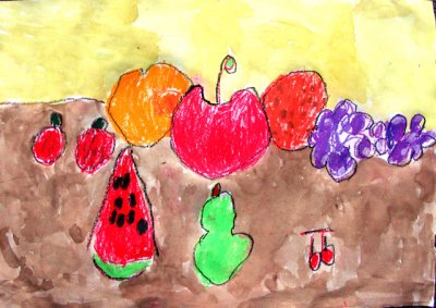 fruits, Emma, age:4