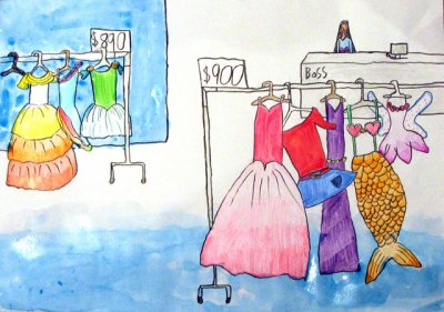 dress shop, Jasmine, age:6