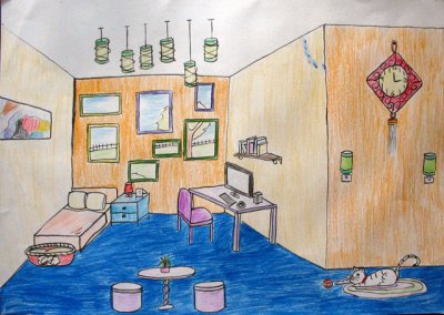 my dream room, Yinan, age:13