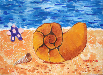 seashell, Victoria, age:7
