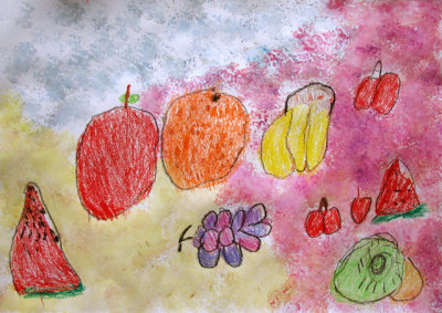 fruits, Peggy, age:3.5