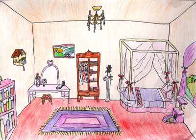 my dream room, Sheryl, age:8