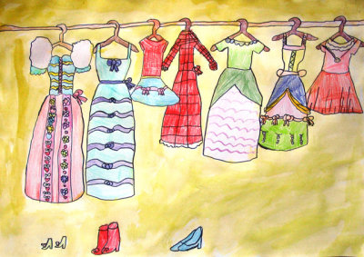 my wardrobe, Jessica, age:7