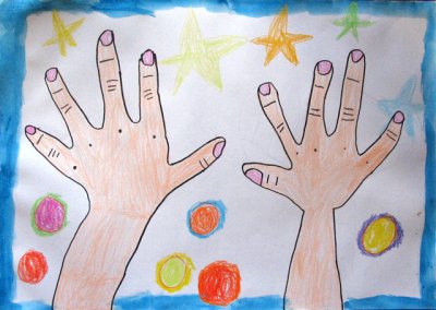 my hands, Angus, age:5