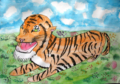 tiger, Sophie Dong, age:10