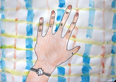 my hand, Rick, age:6
