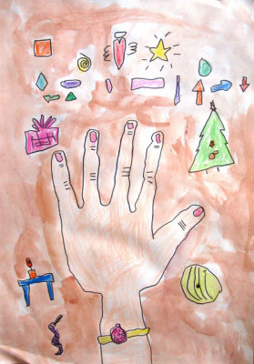 my hand, Jason, age:6