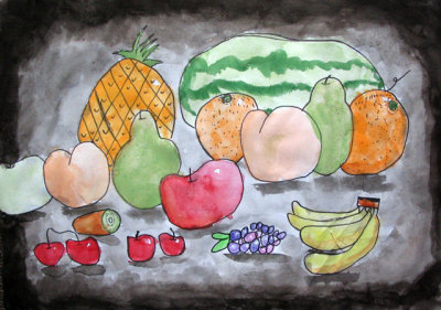 fruits, Yu Chen, age:9