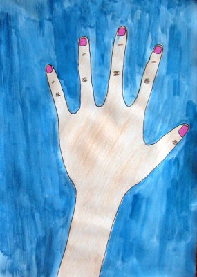 my hand, Cindy, age:8.5