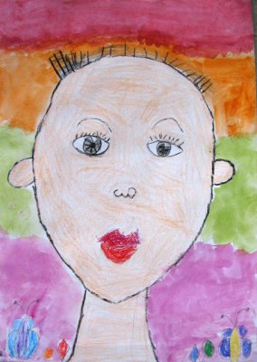 self-portrait, Bill, age:5.5