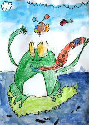 frog, Elvis, age:5