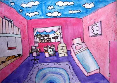 perspective: my dream room, Jeri, age:8