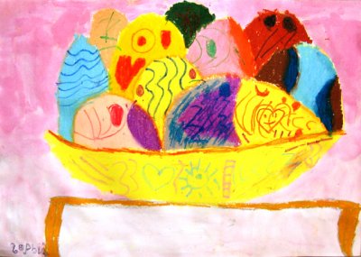 Easter eggs, Sophia Ying, age:5