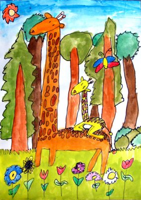 giraffe, Isabelle, age:6