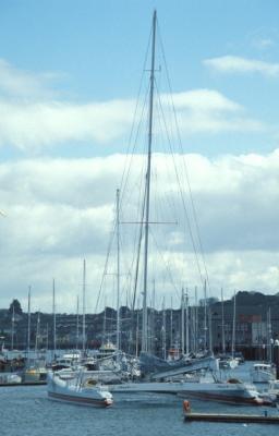 Record breaker Catamaran Cheyenne