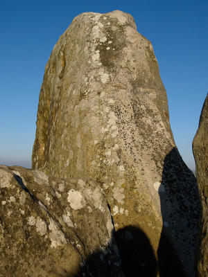 Megalith Detail, West Kennet Longbarrow